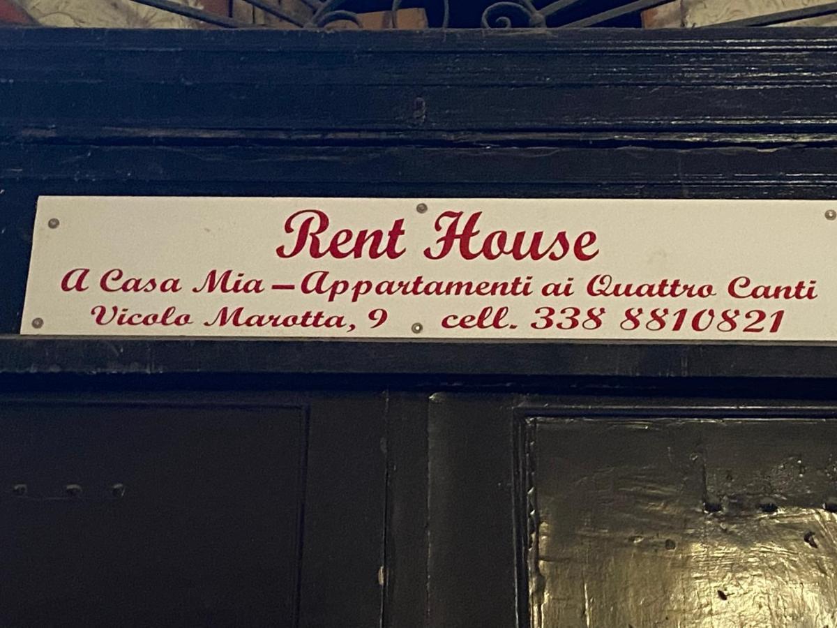 Hotel Rent House A Casa Mia Palermo Exteriér fotografie